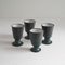 Mid-Century Dutch Studio Pottery Goblets, 1960s, Set of 4 4