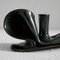 Freeform Metallic Glazed Folded Studio Pottery Candleholder, 1930s, Image 6