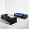 Sofa in Blue Velvet by Dino Gavina Simone for Studio Simon, 1971, Image 2