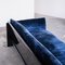 Sofa in Blue Velvet by Dino Gavina Simone for Studio Simon, 1971 6