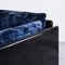 Sofa in Blue Velvet by Dino Gavina Simone for Studio Simon, 1971 8