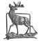 Decorative Deer Napkin Holder, 1930s, Image 1
