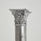 Corinthian Column Candleholder in Silver, 1950s, Image 3