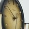 Horloge de Table Mid-Century en Métal et Laiton de Junghans, 1950s 4