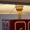 Lámparas de mesa Pagoda francesas Hollywood Regency lacadas en rojo de Jean Claude Mahey, años 70. Juego de 2, Imagen 6