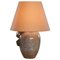 Sculptural Ceramic Table Lamp, 1930s, Image 1