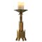 Art Deco Remarkable Candleholder in Brass, 1930s, Image 7