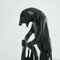 Art Deco Fighting Panthers Sculpture in Wood, 1930s 7