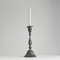 Jugendstil Kerzenhalter aus Zinn, 1950er 2