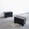 Black Lacquered High Gloss Cabinets by Emiel Veranneman, Belgium, 1980s, Set of 2 5