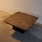 Early Coffee Table in Sober Rust Coloured Stone by Paul Kingma, 1960s 6