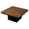 Early Coffee Table in Sober Rust Coloured Stone by Paul Kingma, 1960s 1