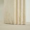 Architectural Table Lamp in Travertine and Brass by Carlo Scarpa, Belgium, 1970s, Image 3