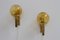 Vintage Brass Sconces by SV. Mejlstrøm for Mejlstrøm Lighting, 1960s, Set of 2 2