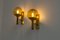 Vintage Brass Sconces by SV. Mejlstrøm for Mejlstrøm Lighting, 1960s, Set of 2, Image 8