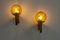 Vintage Brass Sconces by SV. Mejlstrøm for Mejlstrøm Lighting, 1960s, Set of 2 7