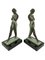 Art Deco Style Meditation Bookends by Pierre Le Faguays for Max Le Verrier, 2023, Set of 2, Image 2
