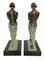 Art Deco Style Meditation Bookends by Pierre Le Faguays for Max Le Verrier, 2023, Set of 2 4