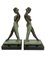 Art Deco Style Meditation Bookends by Pierre Le Faguays for Max Le Verrier, 2023, Set of 2 1