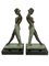 Art Deco Style Meditation Bookends by Pierre Le Faguays for Max Le Verrier, 2023, Set of 2, Image 1