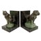 Cat and Dog Bookends in Spelter on Marble Base by Max Le Verrier, France, 2023, Set of 2, Image 1