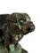 Cat and Dog Bookends in Spelter on Marble Base by Max Le Verrier, France, 2023, Set of 2 14
