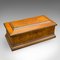 English Gentlemans Glove Box in Walnut & Burr, 1870s, Image 1