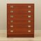 Danish Teak Chest of Drawers, 1960s 1