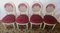 Louis XV Lacquered Chairs, 1940s, Set of 4 1