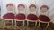 Louis XV Lacquered Chairs, 1940s, Set of 4, Image 2