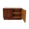 Modern Sideboards in Wood and Travertine with Marble Tops, Set of 2 8