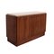 Modern Sideboards in Wood and Travertine with Marble Tops, Set of 2 5