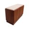 Modern Sideboards in Wood and Travertine with Marble Tops, Set of 2 6
