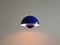 Blue Flowerpot Pendant Lamp by Verner Panton for Louis Poulsen, Denmark ,1968 5