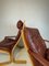 Norwegische Siësta Stühle aus Holz & Leder von Ingmar Relling für Westnofa, 1960er, 2er Set 7