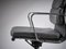 Vintage Adjustable Dark Grey Leather Ea219 Soft Pad Desk Chair by Charles & Ray Eames for Vitra, 1990s, Image 7