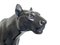 Max Le Verrier, Escultura de pantera negra estilo Art Déco, década de 2020, Spelter y mármol, Imagen 7