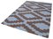 Dhurrie Kilim moderno de tejido plano en marrón y morado, década de 2000, Imagen 3