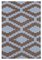 Dhurrie Kilim moderno de tejido plano en marrón y morado, década de 2000, Imagen 1