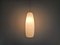Grande Lampe à Suspension en Verre de Murano Blanc par Massimo Vignelli pour Venini, Italie, 1960s 6