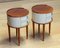 Swedish Nailed Nightstands by Halvdan Pettersson for Tibro, Set of 2, Image 3