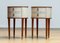 Swedish Nailed Nightstands by Halvdan Pettersson for Tibro, Set of 2 8