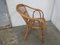 Vintage Armchair in Rattan, 1970s, Image 1