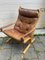 Vintage Scandinavian Leather Siësta Chair Model Siësta by Ingmar Relling for Westnofa, Norway 10