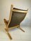Vintage Scandinavian Leather Siësta Chair Model Siësta by Ingmar Relling for Westnofa, Norway 5