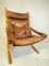 Vintage Scandinavian Leather Siësta Chair Model Siësta by Ingmar Relling for Westnofa, Norway, Image 8