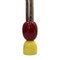 Italian Modern Red, Yellow & Blue Ceramic Totem by Alessandro Mendini and Alessandro Guerriero, 1990s 4