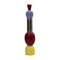 Italian Modern Red, Yellow & Blue Ceramic Totem by Alessandro Mendini and Alessandro Guerriero, 1990s 1