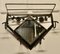 French Iron and Toleware Hat and Coat Rack with Mirror, 1950s, Image 4