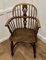 Georgianischer Windsor Carver Chair aus Ulmenholz und Eschenholz 6